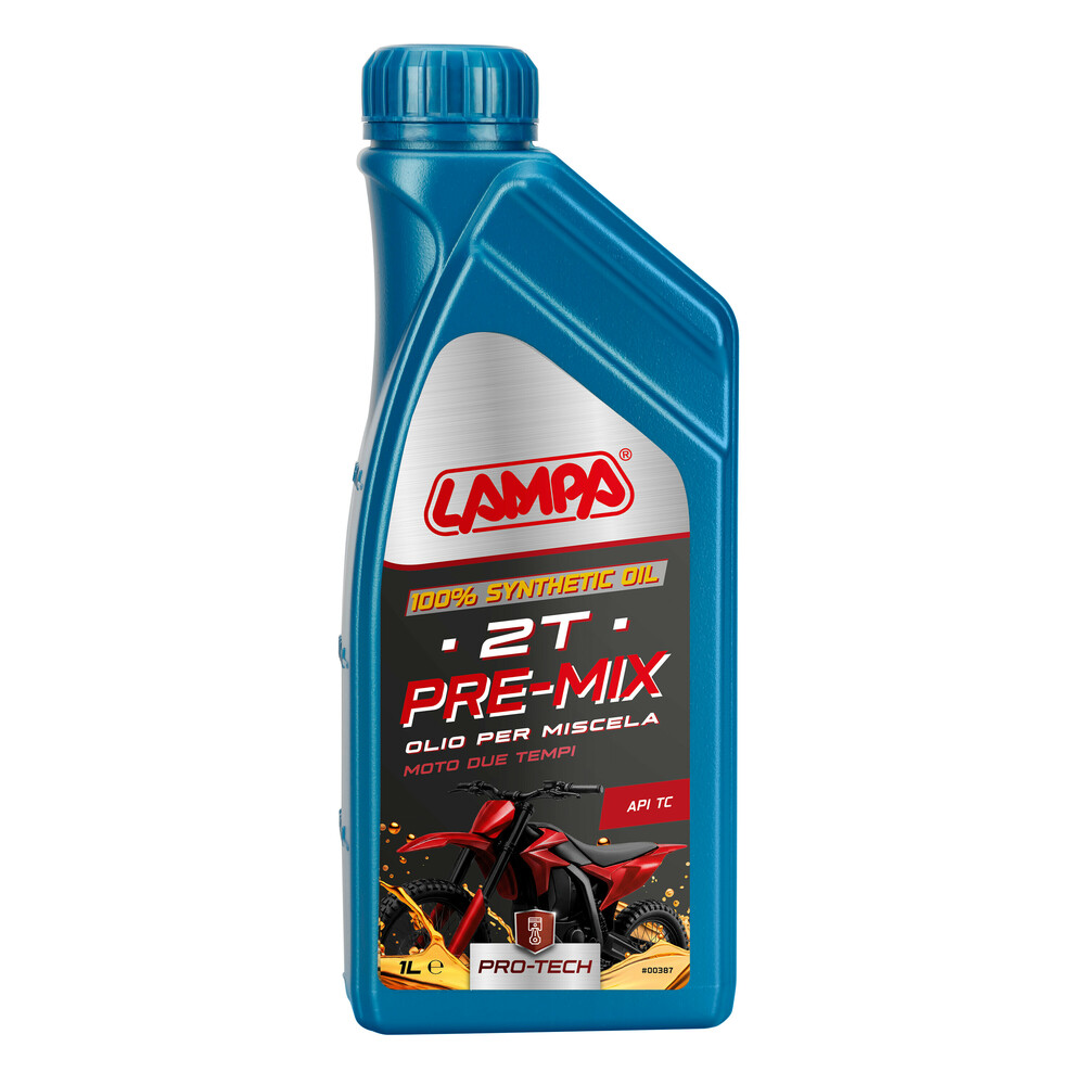 Pre-Mix Sint 2T, 2-stroke motorcycle oil - 1 L