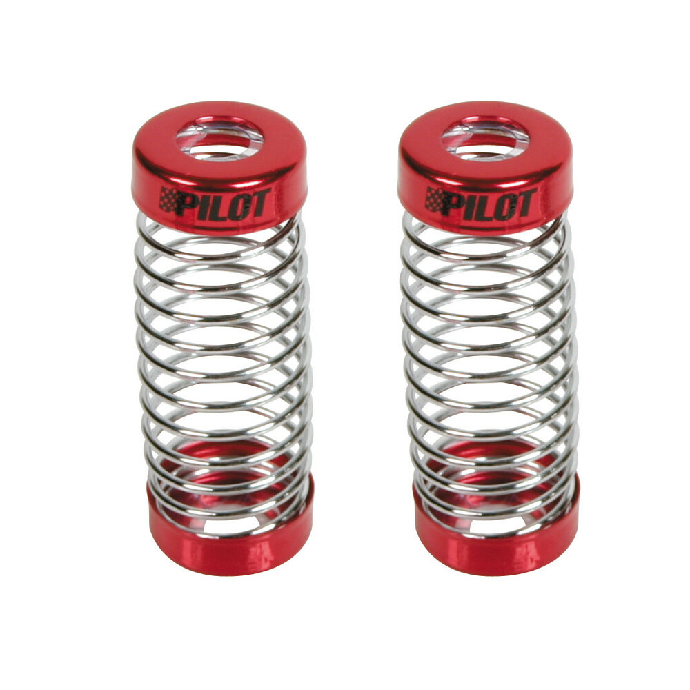 Racing Seat Suspensions 2 pcs - Red/Chrome