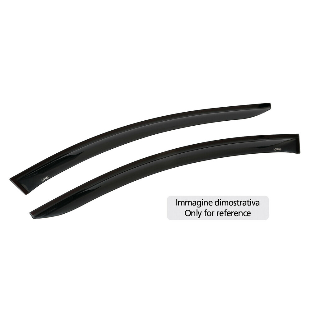 Air-Plus, front adhesive wind deflectors - compatible for Citroen C-Elysée 4p (03/16>12/18)