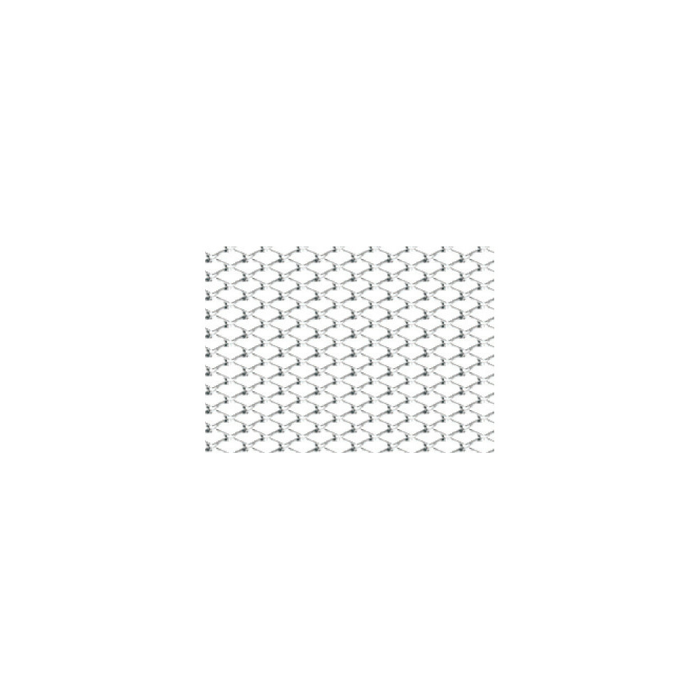 Racing Grill - Rombo fine 2x4 mm - 100x33 cm - Lucido