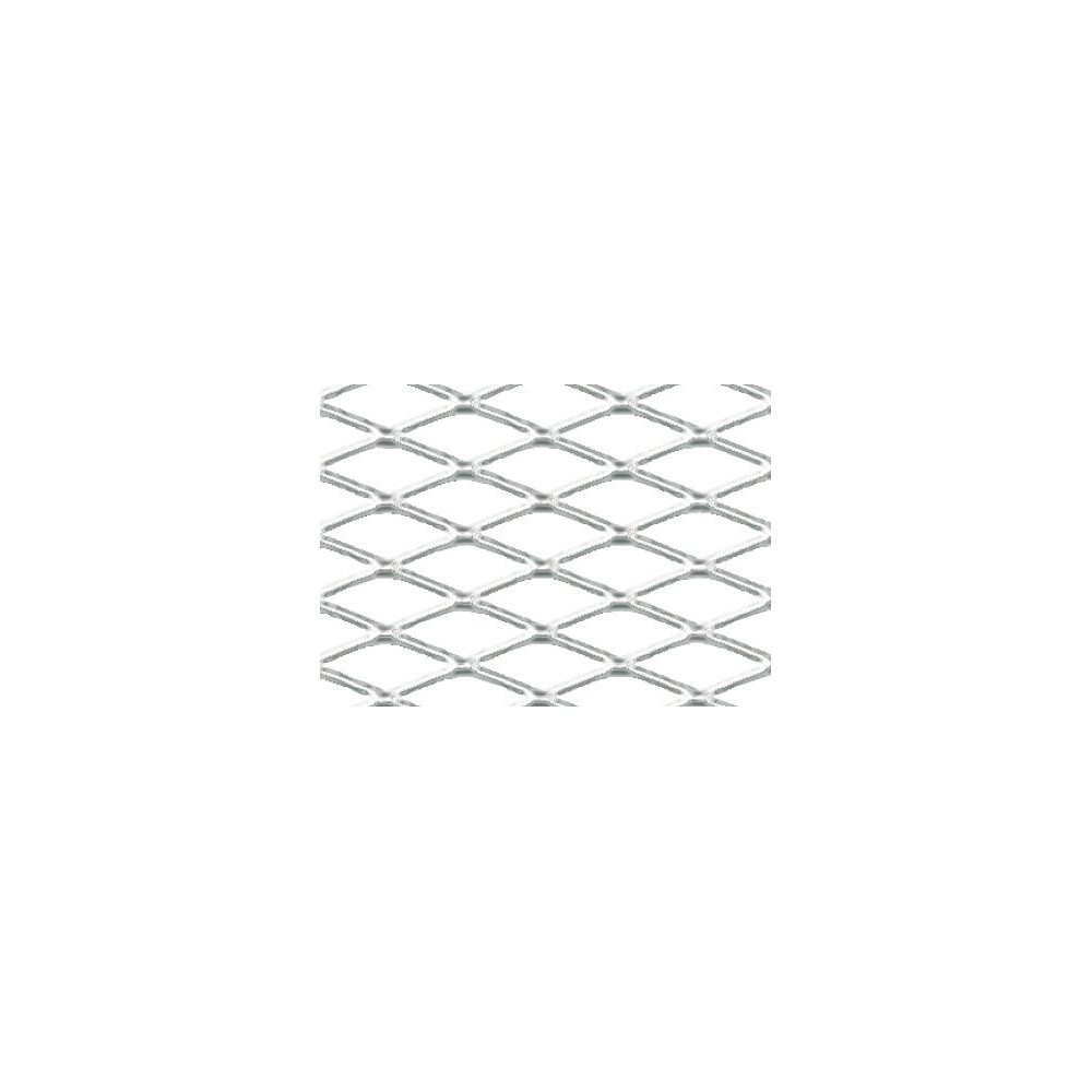 Racing Grill - Rombo medio 6x12 mm - 120x20 cm - Lucido