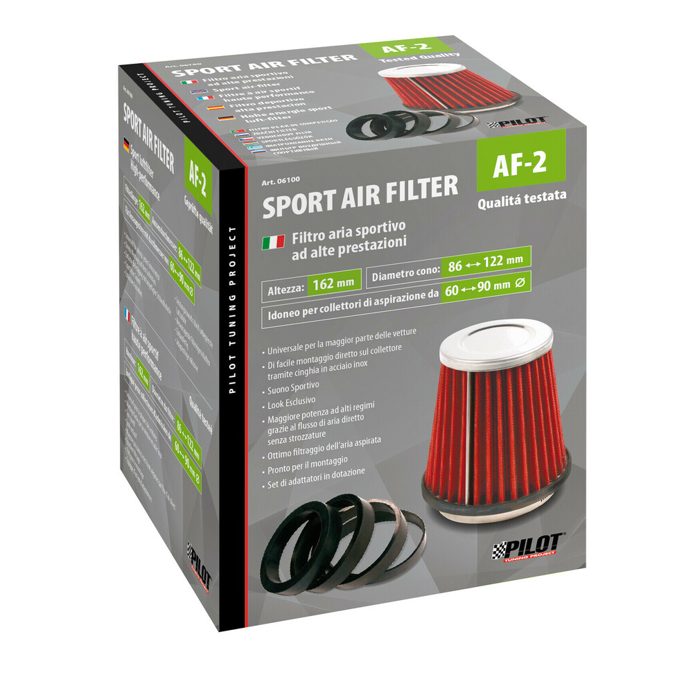 MAPCO Filtro Aria 60243 - Compatibile Con Honda Civic V/VI, CR-X III E Altri - Ricambio Motore