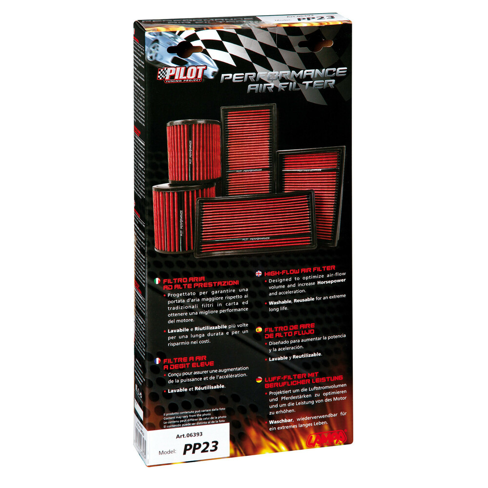 Lampa 06393 Filtro Aria PP23 – Pilot Performance, Ricambio Per Auto