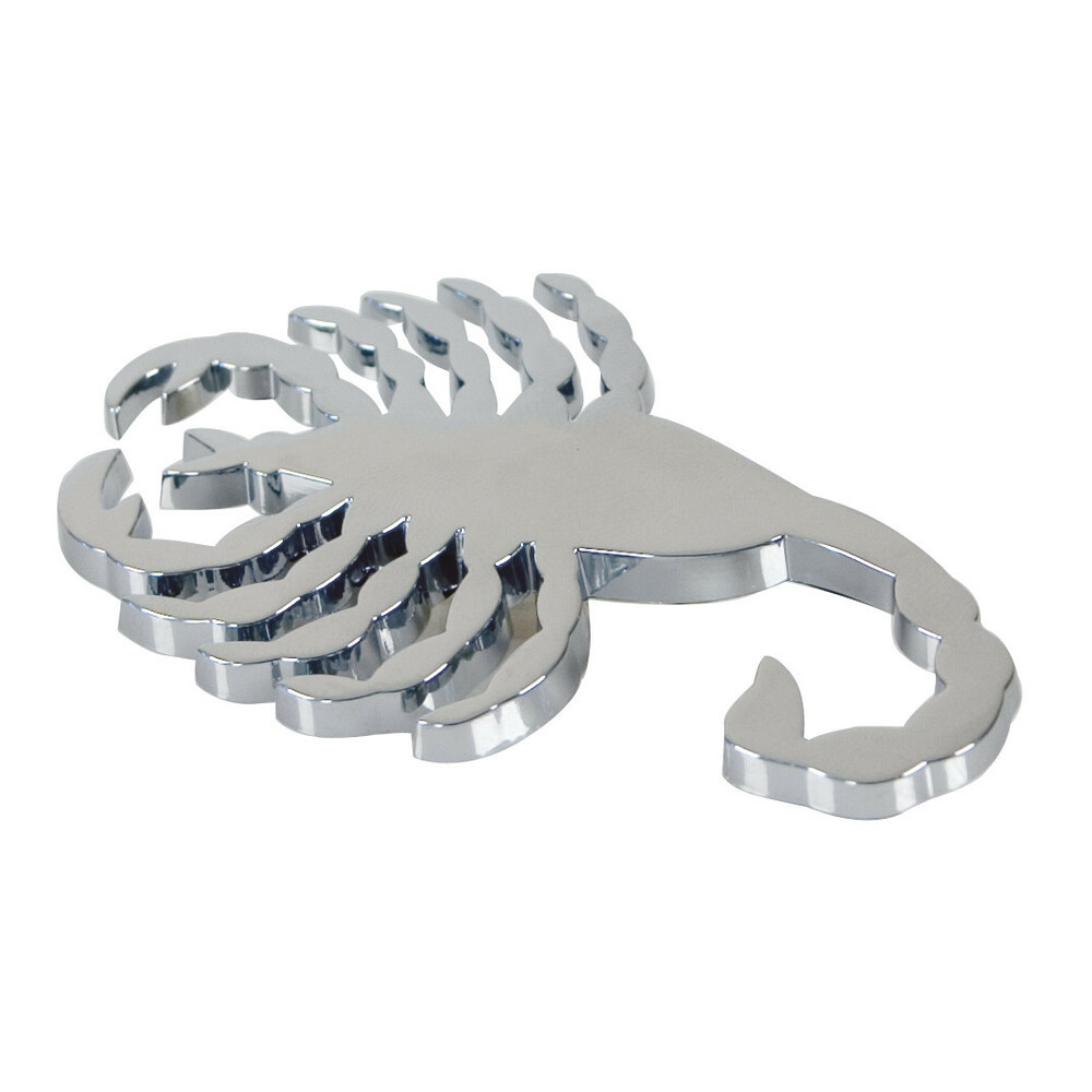 Emblema 3D cromato - Scorpion