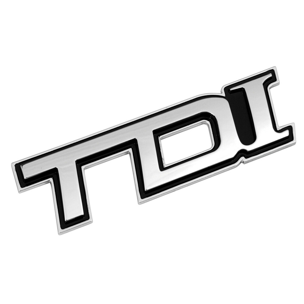 Emblema 3D cromato - TDI
