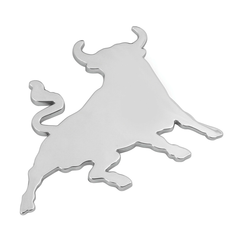Emblema 3D cromato - Bull