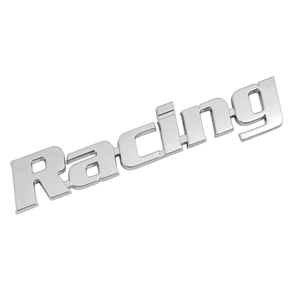 Emblema 3D cromato - Racing