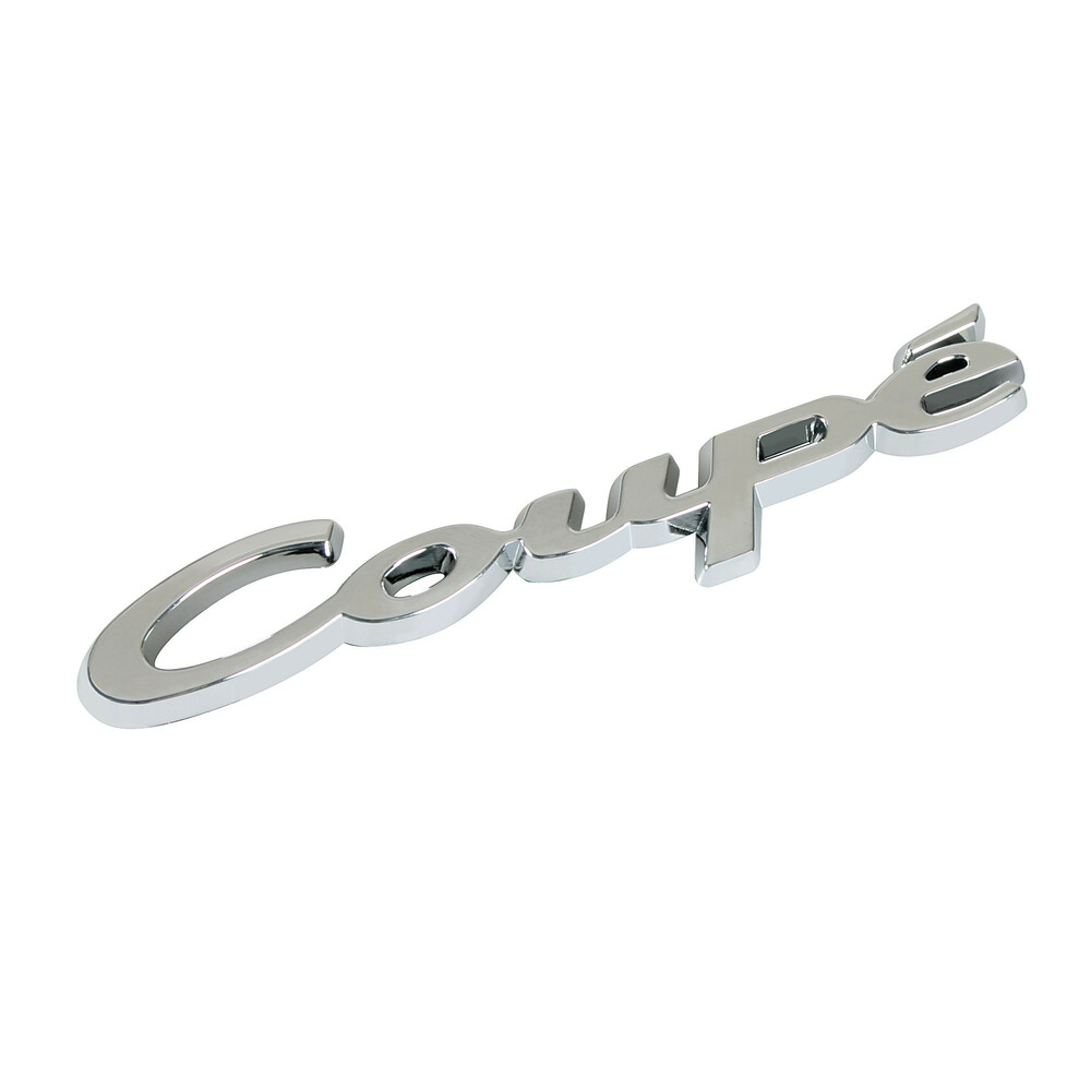 Emblema 3D cromato - Coupè