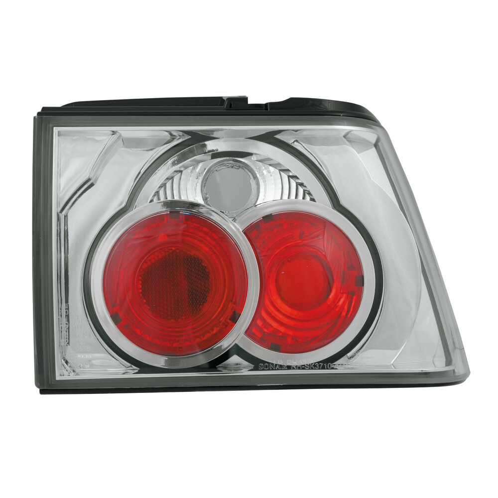 Pair of rear lights - compatible for  Alfa Romeo 155 (1/92-12/97) - Chrome