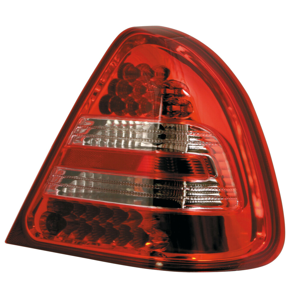 Pair of rear LED lights - compatible for  Mercedes Classe C - W202 (3/93-5/00) - Red