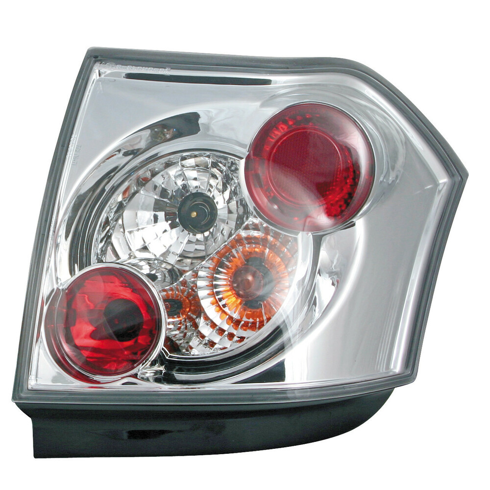 Pair of rear lights - compatible for  Toyota Corolla (1/02>) - Chrome