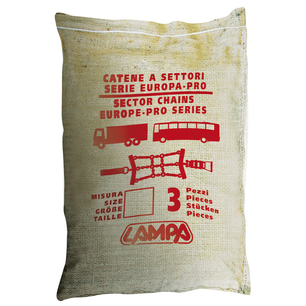 Track sector chains for trucks, Europa-Pro series - 1E