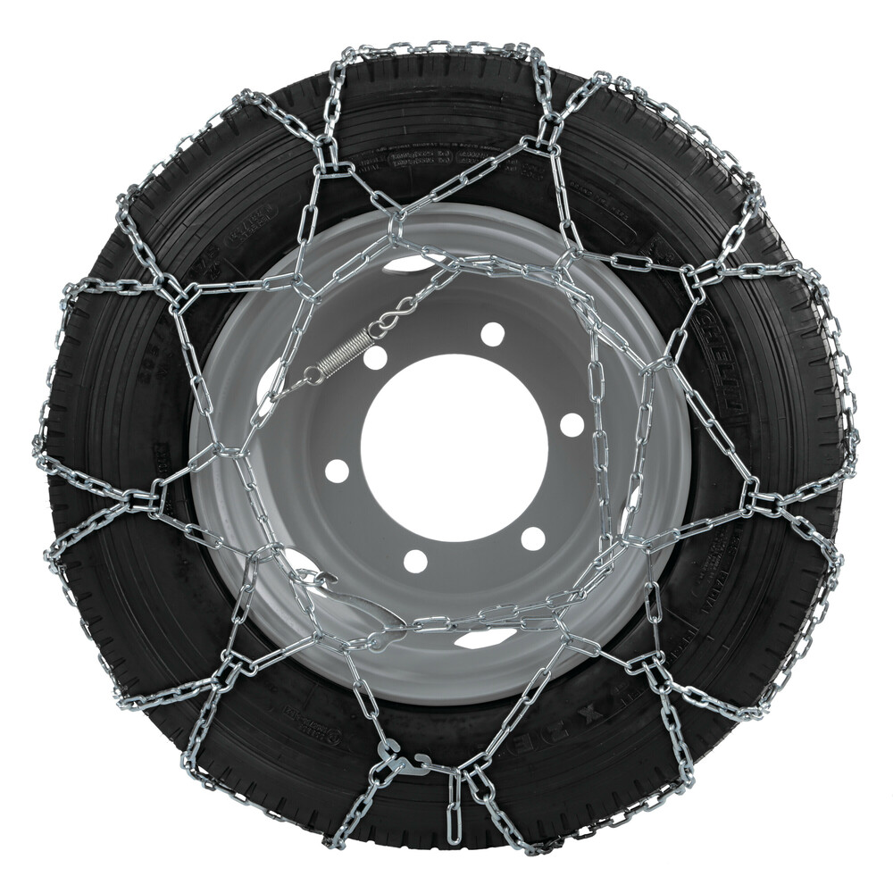 ZILXIAO 6 catene da neve universali per pneumatici invernali, da 165 a 285  mm, per pneumatici di auto, per camion, SUV e ATV (larghezza pneumatici