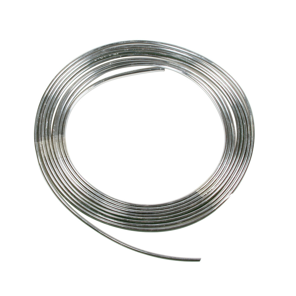 Profilo adesivo cromato - 25 m - 4 mm