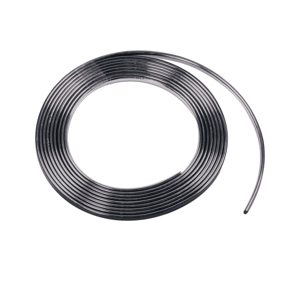 Profilo adesivo cromato nero - 25 m - 25 mm