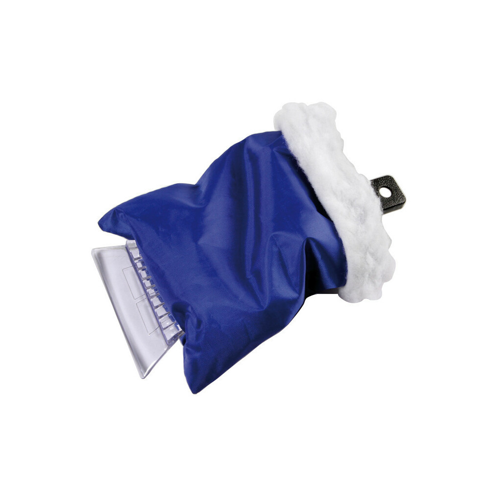 Waterproof ice scraper mitt