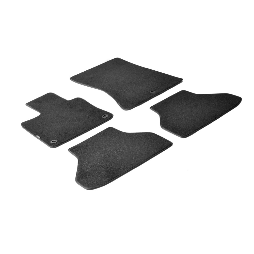 Set tappeti su misura in moquette - Nero -  Bmw X6 (E71) (06/08>11/14)
