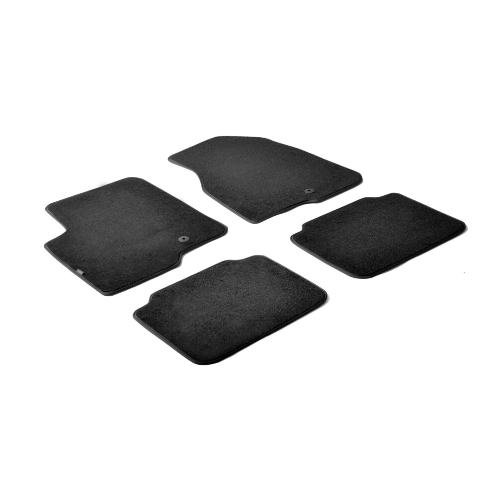 RUBBER DRIVERS FLOOR CAR MAT TAILORED 09-11 FORD FIESTA 2 Clip RUBBER DRIVERS FLOOR CAR MAT TAILORED 09-11 FORD FIESTA 2 Clip