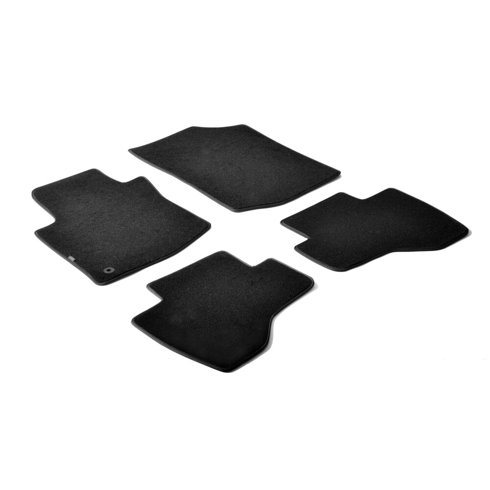 Set Fußmatten nach Maß aus Teppichboden - kompatibel für Citroen C1 3p  (05/05>05/14) 1