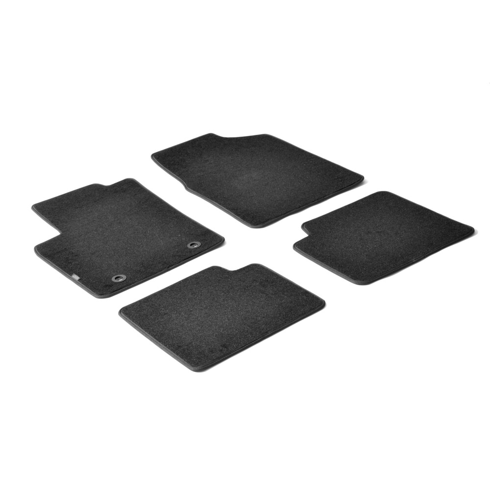 Set tappeti su misura in moquette - Nero -  Ford Ka (01/09>09/16)