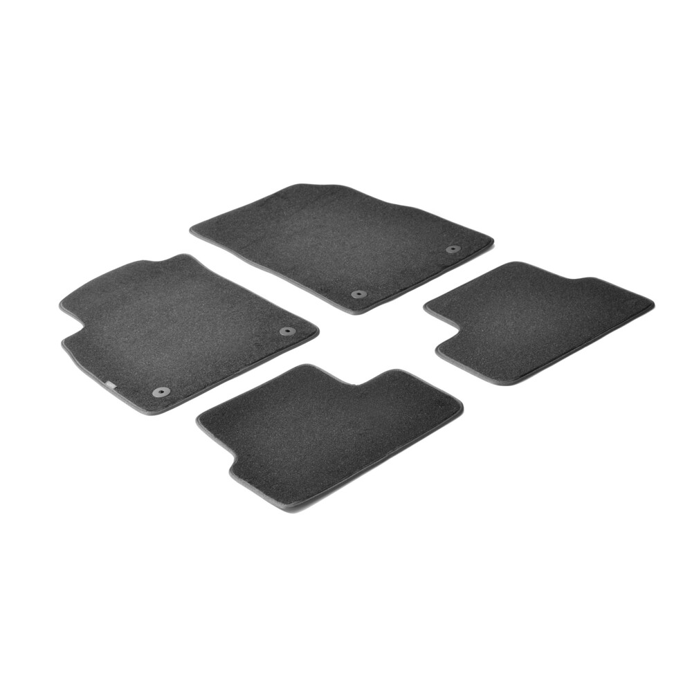 BLACK /& BLUE TRIM CAR FLOOR MATS VAUXHALL MERIVA 05-10