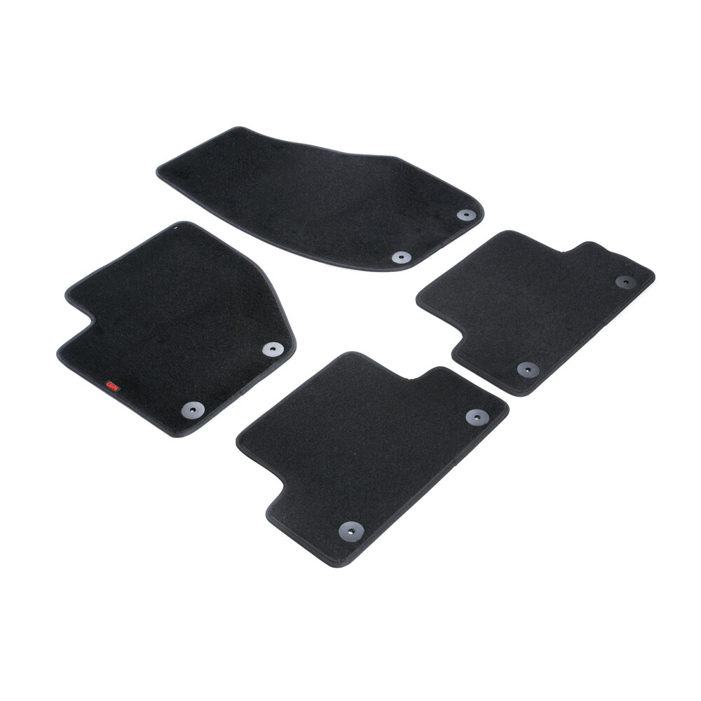 Tailored carpet car mats set Black Volvo V40 (09/12>05/20) Volvo