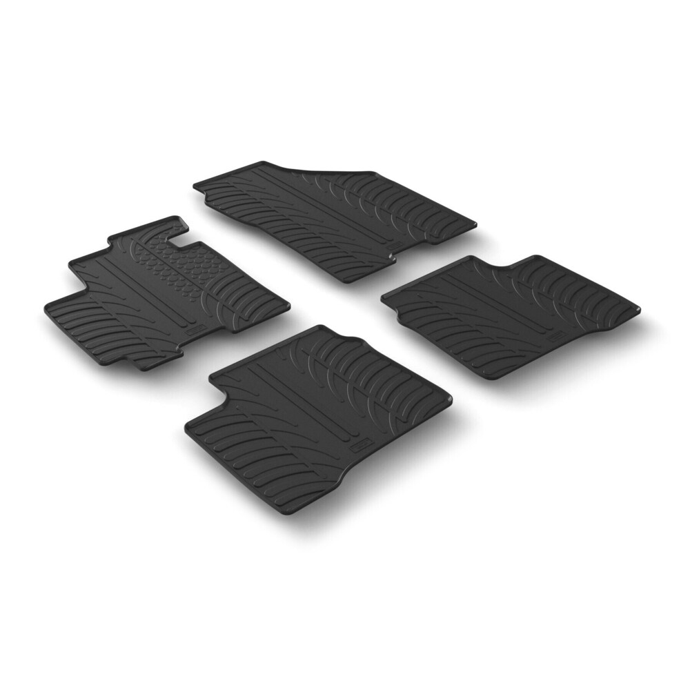 Tailored rubber mats - compatible for  Suzuki Swift 5p (05/17>)