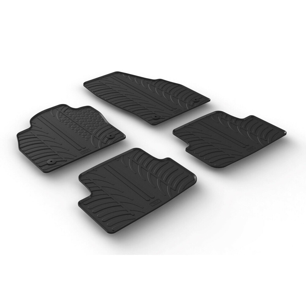 Tailored rubber mats - compatible for Volkswagen Polo 5p (10/17>) - Volkswagen Polo 5p (10/17>)