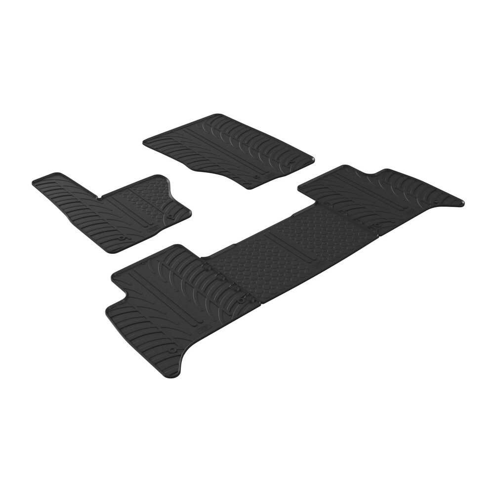 Tailored rubber mats - compatible for  Land Rover Discovery (01/17>) automatic