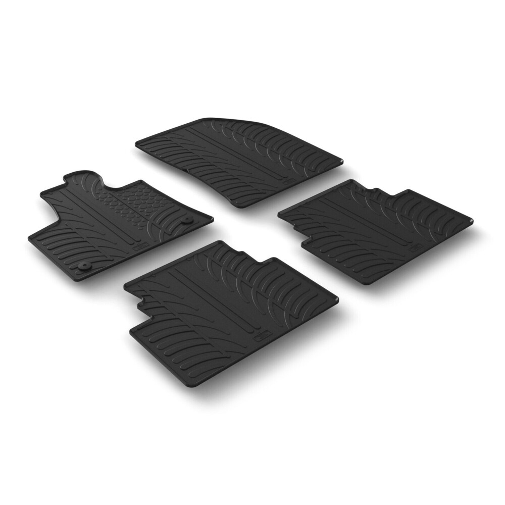 Tailored rubber mats - compatible for  Citroen C5 Aircross (12/18>)