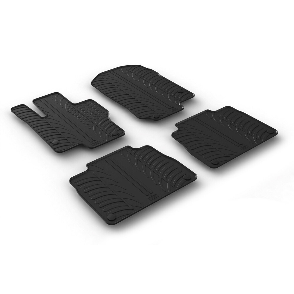 Tailored rubber mats - compatible for Mercedes GLE (01/19>) automatic
