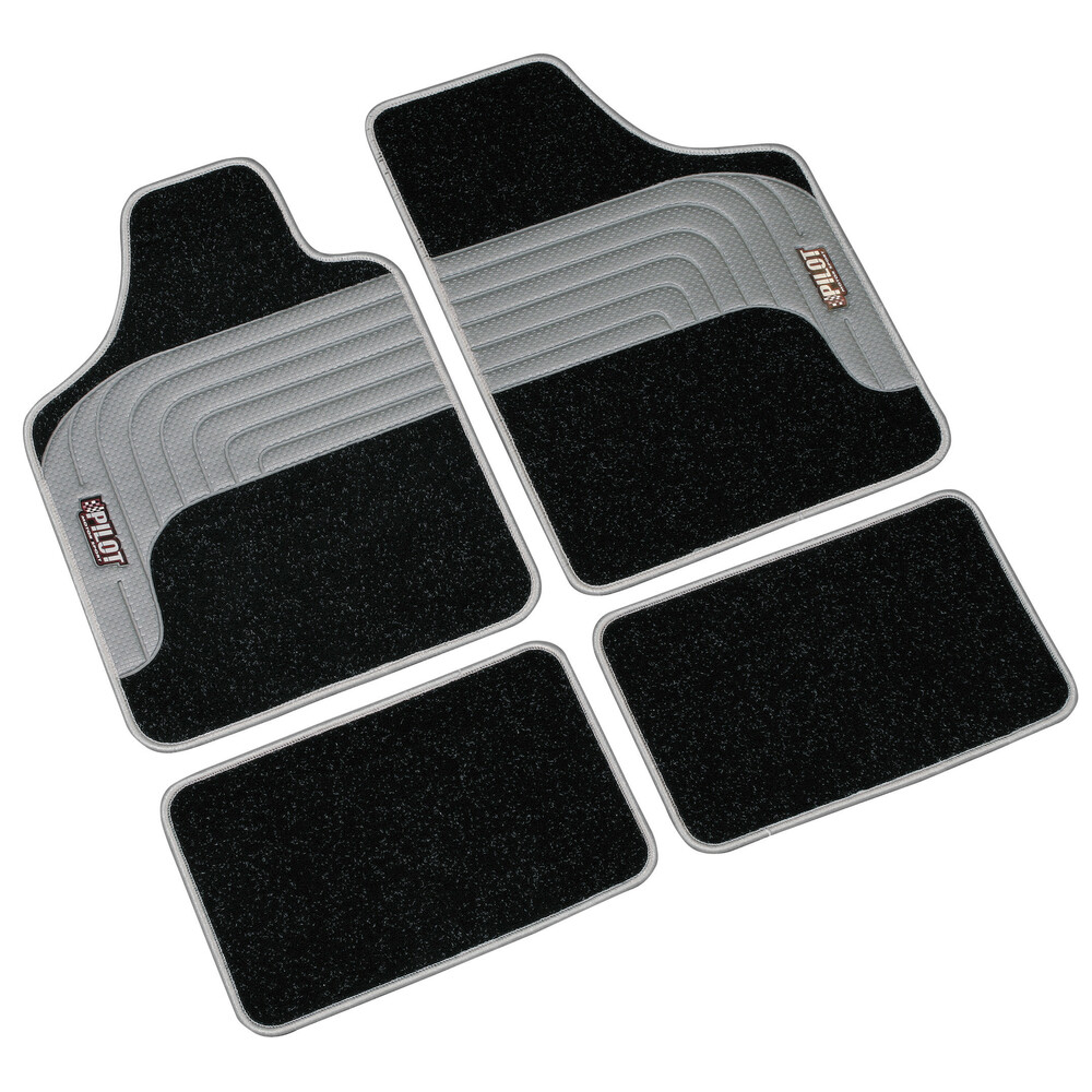 Kumo, serie tappeti sportivi 4 pz - Grigio