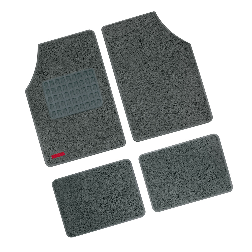 Optimo, serie tappeti 4 pz, universali - Grigio