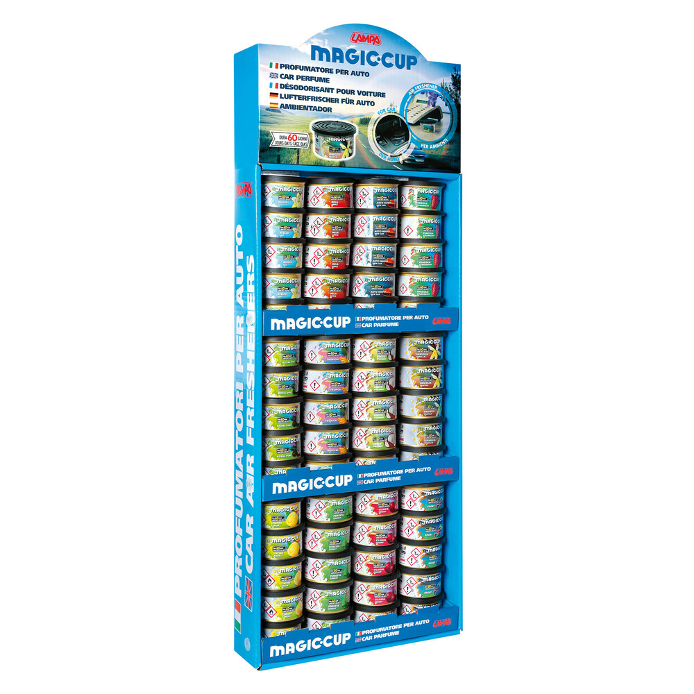 Magic-Cup, espositore da appendere con 60 pz assortiti