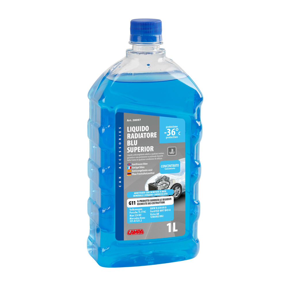 Superior-Blu, liquido antigelo concentrato - 1000 ml