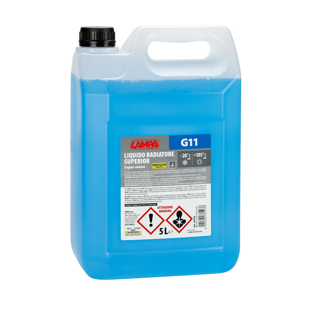 Superior-Blu G11, liquido radiatore - (-20°C / +105°C) - 5 L