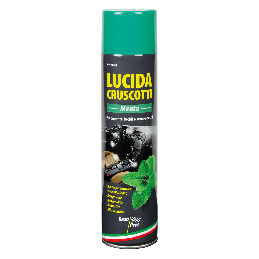 Gran Pree, lucida cruscotti - 400 ml - Menta