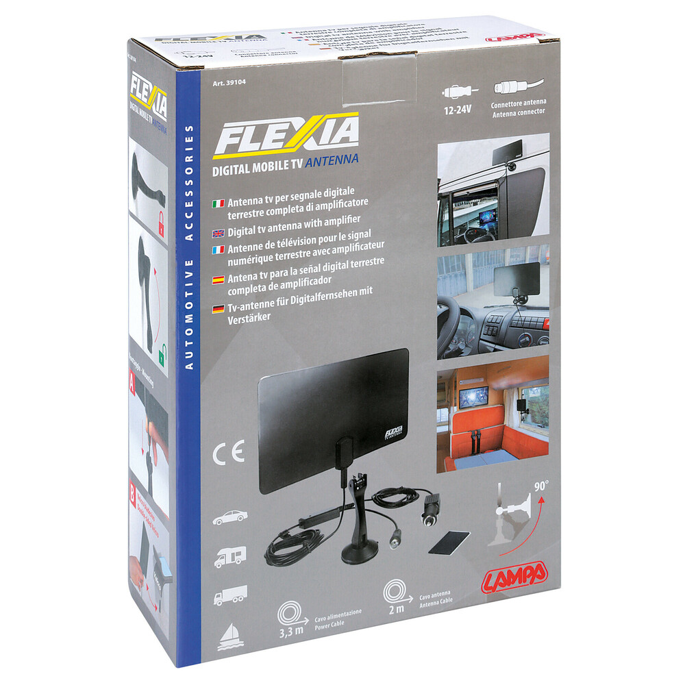 ANTENNE TV FLEXIA 12/24V