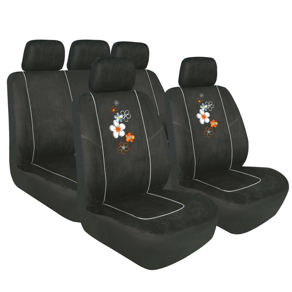 Set Fodere Per Sedia Ergonomica - 3 Pezzi Nero (Sedile + 2 Ginocchiere), Elasticizzate, Lavabili - Foto 8