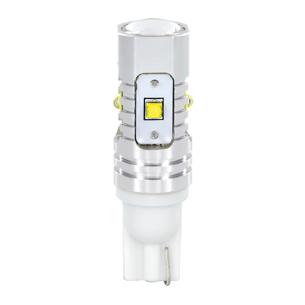 LAMPADINE 24//28V HYPER-LED 6 2 SMD X 3 CHIPS BA9S 2 PZ BIANCO 2 POLARITA/' CAMION