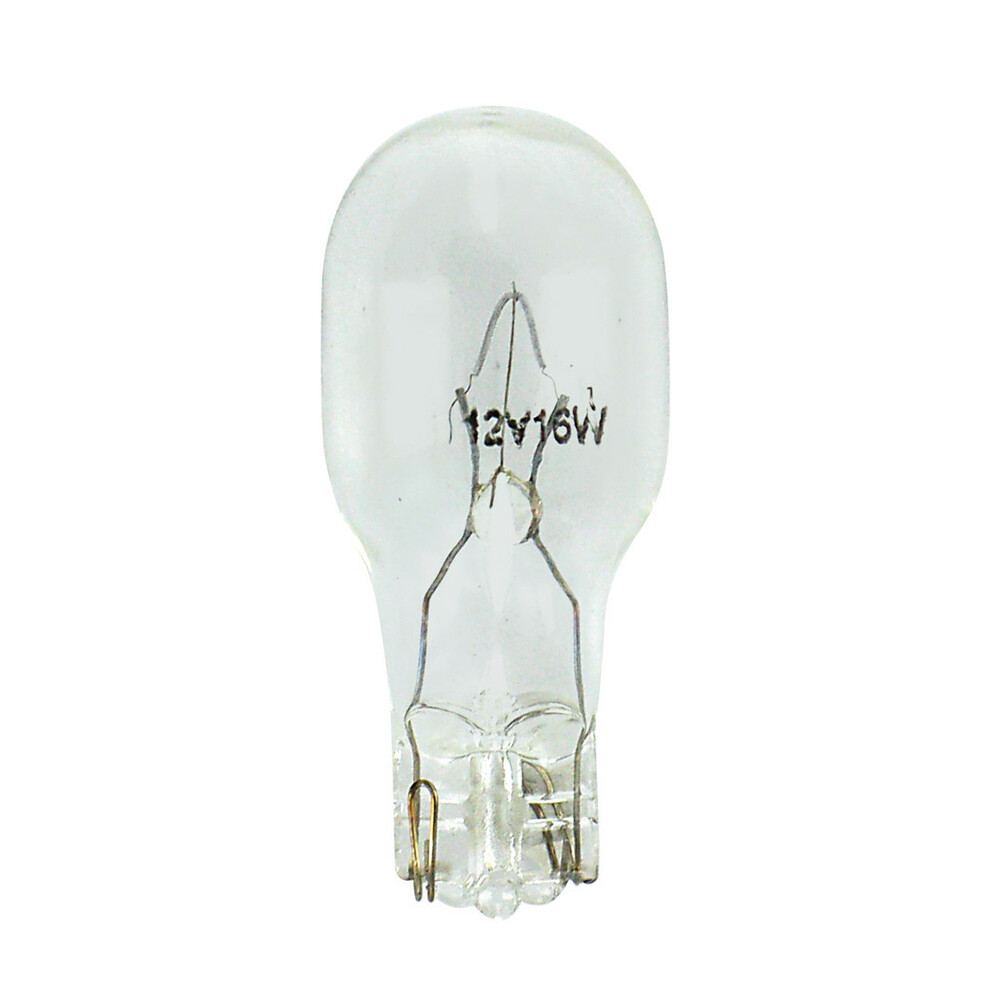 12V Ampoule avec culot en verre - W16W - 16W - W2,1x9,5d - 2 pcs - D/Blister