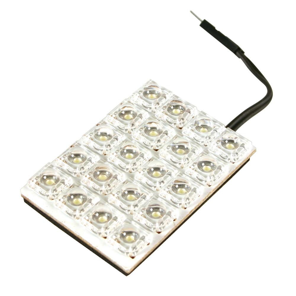12V Hyper-Led - Pannello 20 Led - 35x50 mm - 1 pz - D/Blister - Bianco