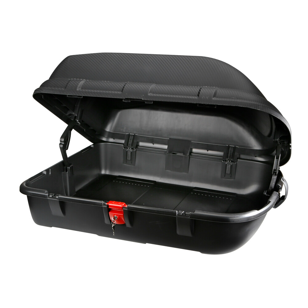 Polypropylene roof boxes, 270 ltrs - Carbon black