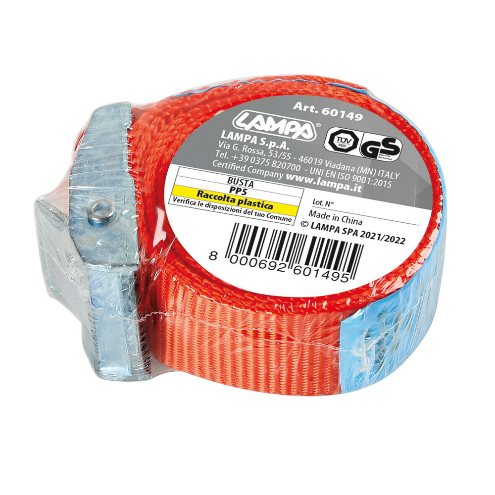 Tie down strap, 300 cm - Bulk, 1 pc
