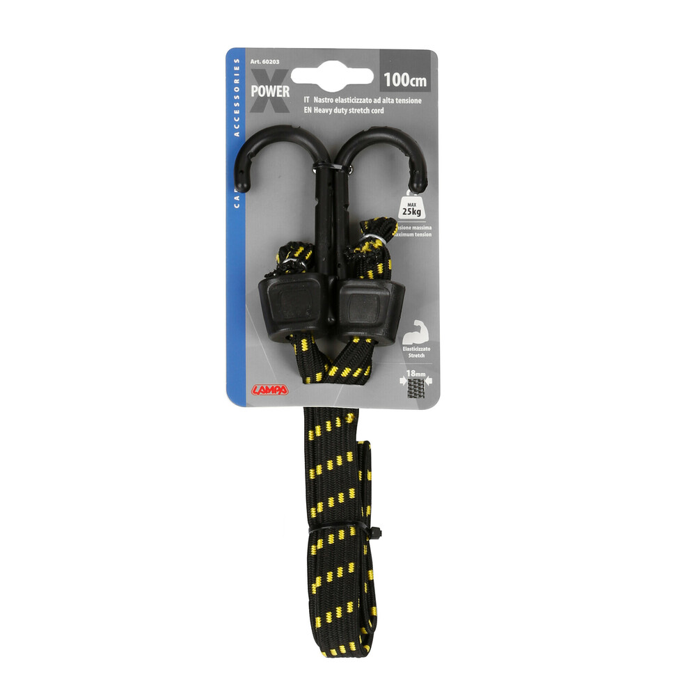 X-Power, heavy duty stretch cord - 100 cm