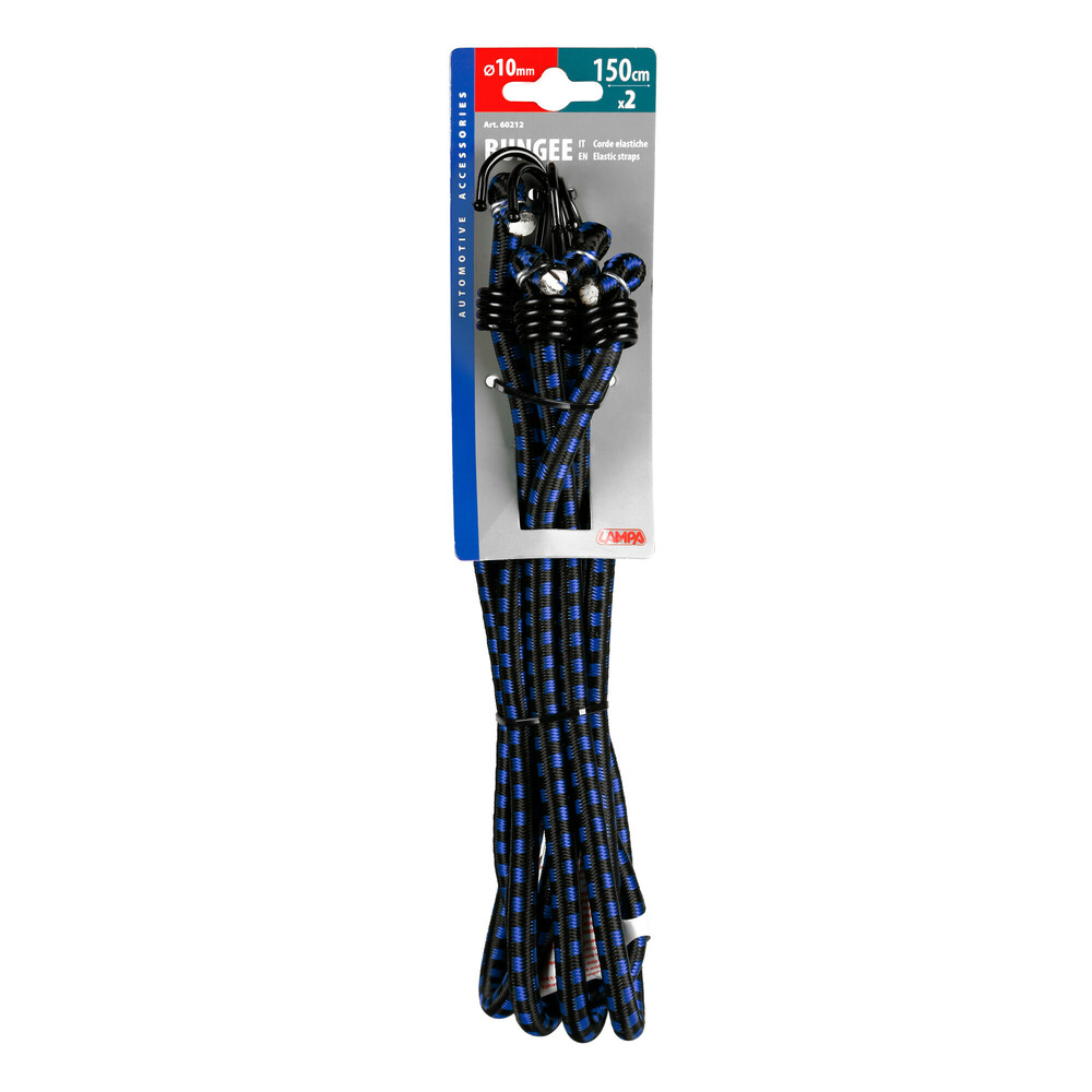 Standard elastic cords - Ø 10 mm - 2x150 cm