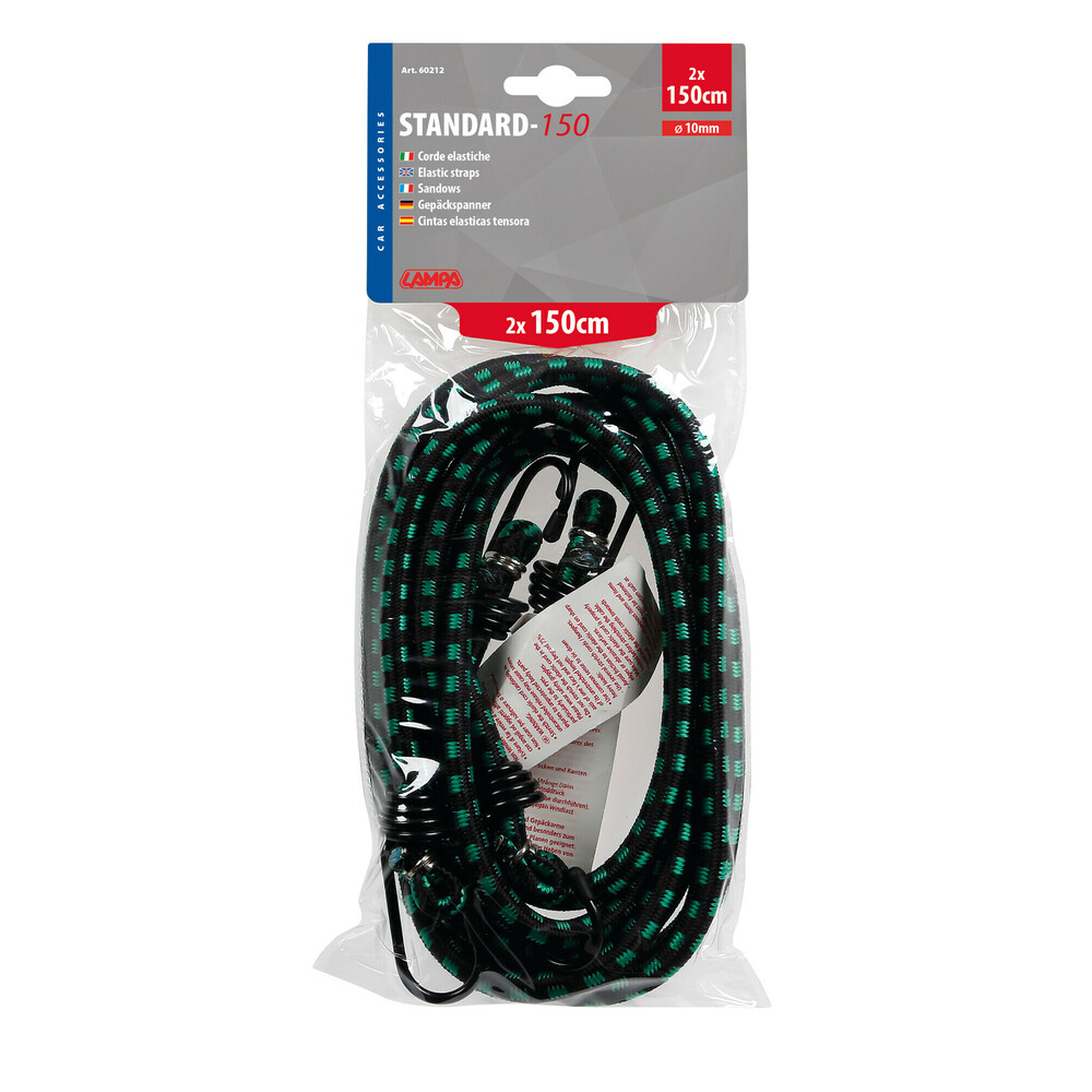 Corde elastiche Standard - Ø 10 mm - 2x150 cm