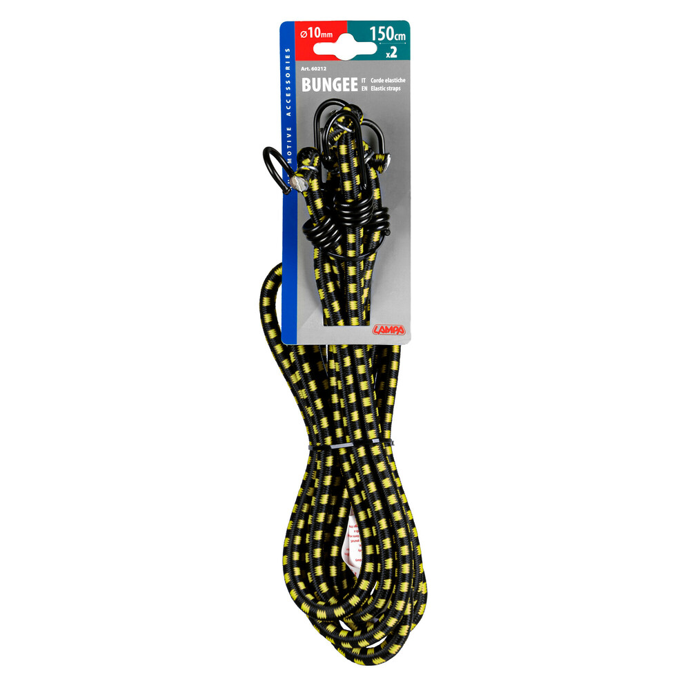 Standard elastic cords - Ø 10 mm - 2x150 cm
