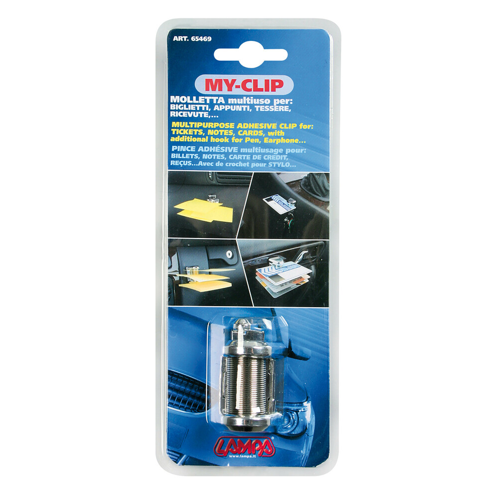 Mollette Magnetiche 12pz - Clip Per Ufficio Con Forza 0.5 Kg