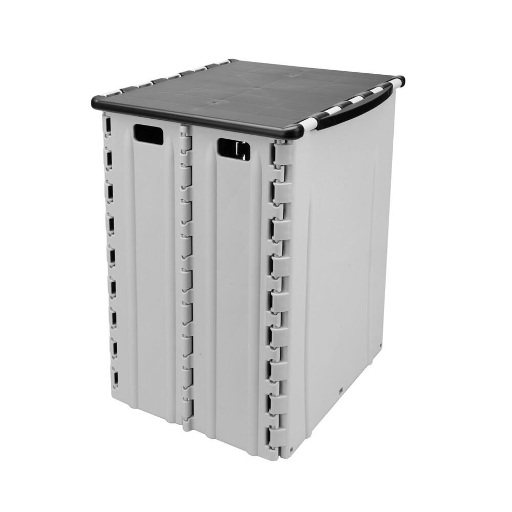 Cestino pieghevole salvaspazio con coperchio - 30 L